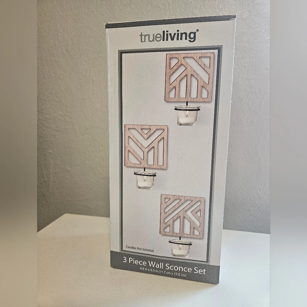 3 Piece Wall Sconce Set